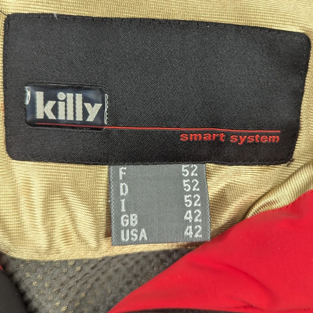 Killy Smart System Ski/Snowboard Jacket Black, Red, Grey Men's 42‎ - Picture 13 of 15